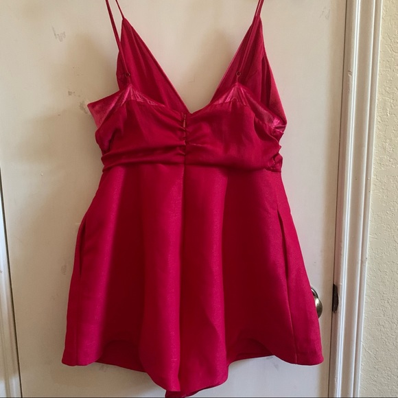 Brand NWOT Free People Skylie Saylor rompe, rich color blocking, size 6 - Picture 4 of 8